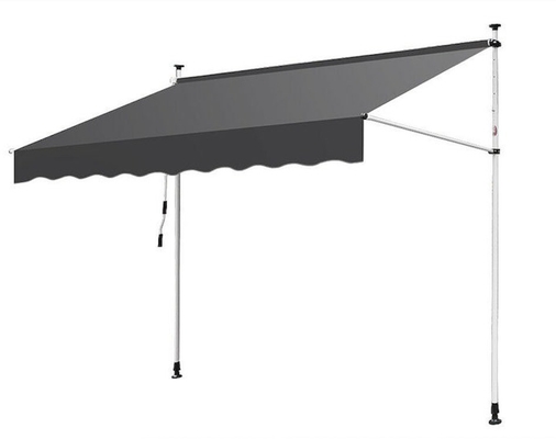 QF-CW01KD 250 * 120CM النافذة اليدوية الشرفة المظلة الممتدة المظلات